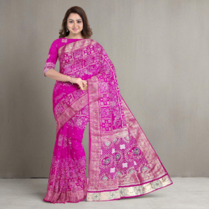 Pink Dola Handwork Saree with Blouse – Premium Wedding & Festive Collection