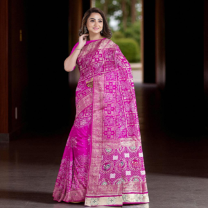 Pink Dola Handwork Saree with Blouse – Premium Wedding & Festive Collection