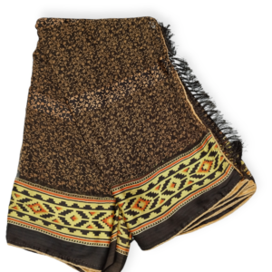 Brown Weightless Fancy Saree with blouse